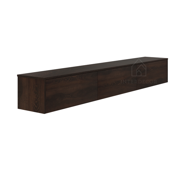 Elegance Collection TV meubel Madera Zwevend Walnut