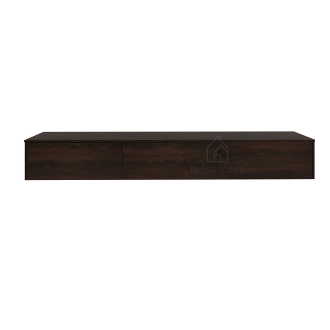 Elegance Collection TV meubel Madera Zwevend Walnut