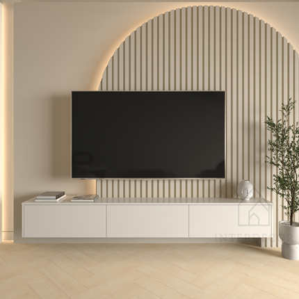 Elegance Collection TV meubel Madera Zwevend Beige